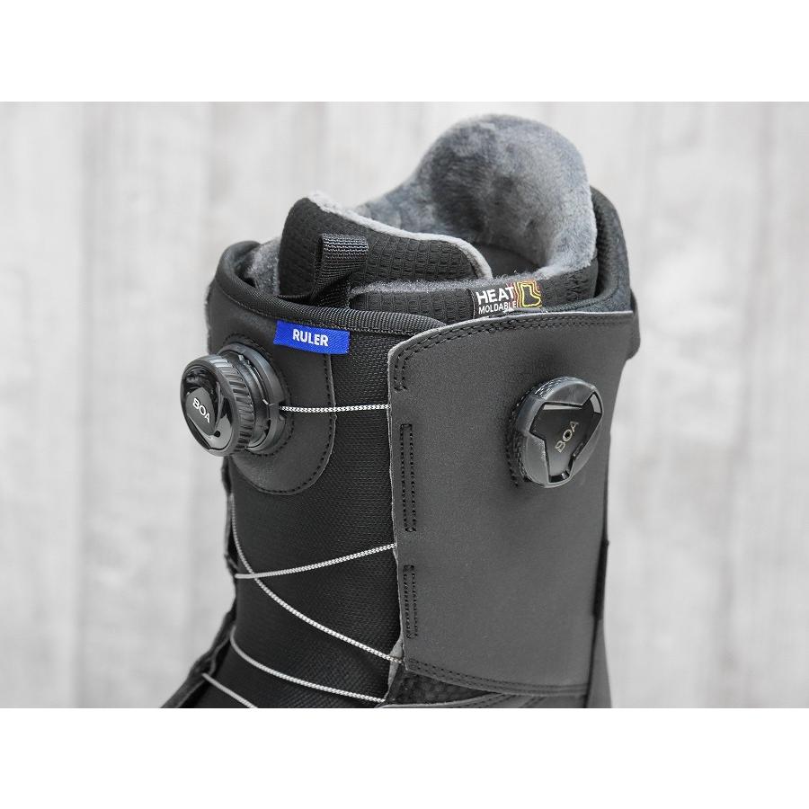 新品】26 BURTON RULER BOA WIDE - 28.0 Black 正規品 保証付