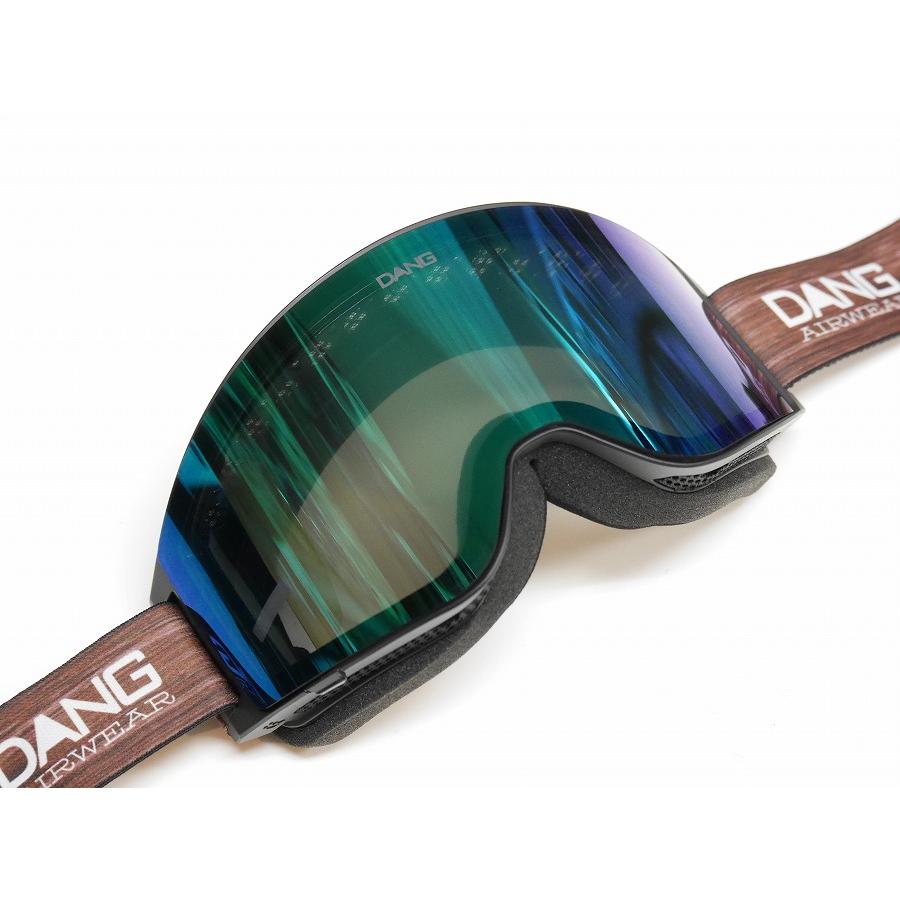 新品】26 DANG SHADES ゴーグル ON LOCK JP - Black/Wood Polarized