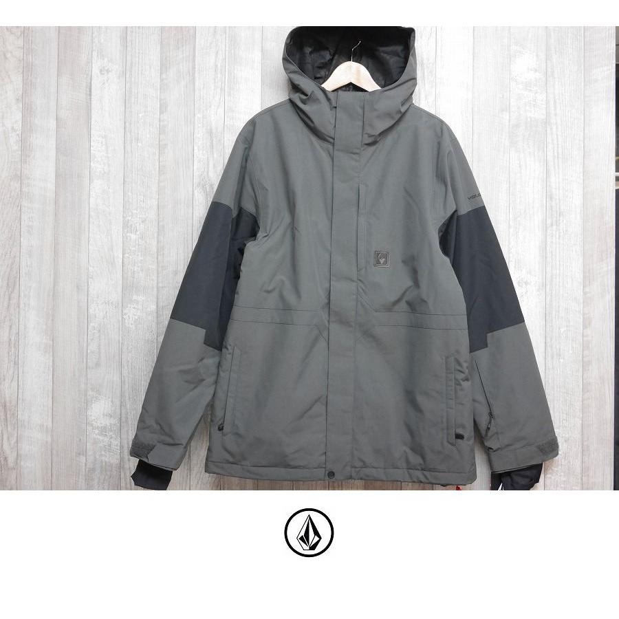 新品:SALE】26 VOLCOM PRIMRY INS JACKET - Mサイズ DARK GREY 正規品 