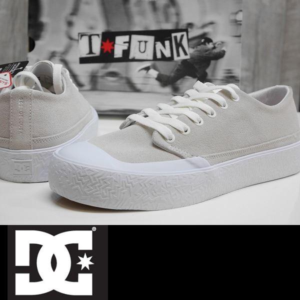 DC SHOES スニーカー メンズ T-FUNK LO S - WHITE(103) 国内正規品｜wmsnowboards