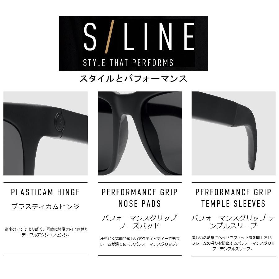 ELECTRIC（エレクトリック） サングラス KNOXVILLE S/LINE - JJF BLACK