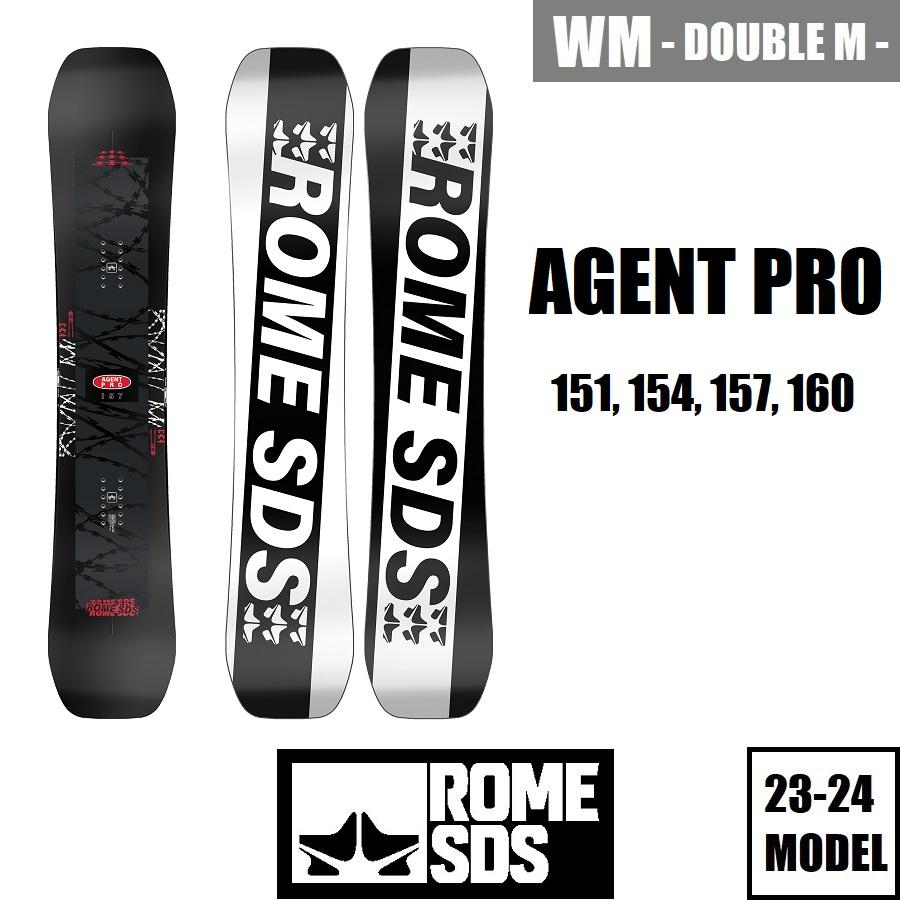 ROME SDS 23-24 AGENT PRO 国内正規品 スノーボード : WM - 通販 