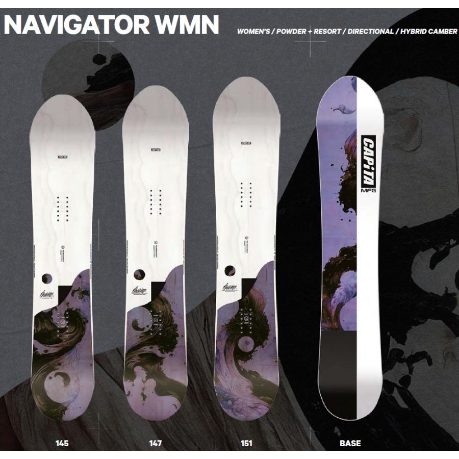 24-25 CAPiTA THE NAVIGATOR WMN 国内正規品 レディース スノーボード - 早期予約割引 -｜wmsnowboards｜02