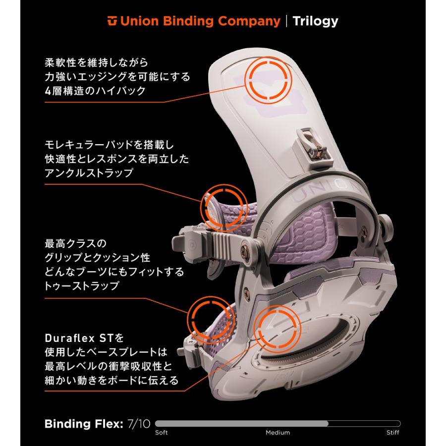 UNION BINDING 24-25 TRILOGY - Womens 国内正規品 レディース