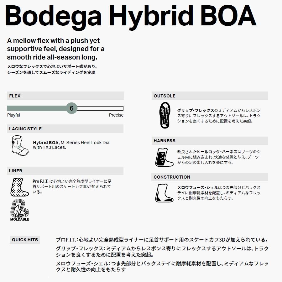 ROME SDS 24-25 ROME SDS BODEGA HYBRID BOA 国内正規品 ブーツ