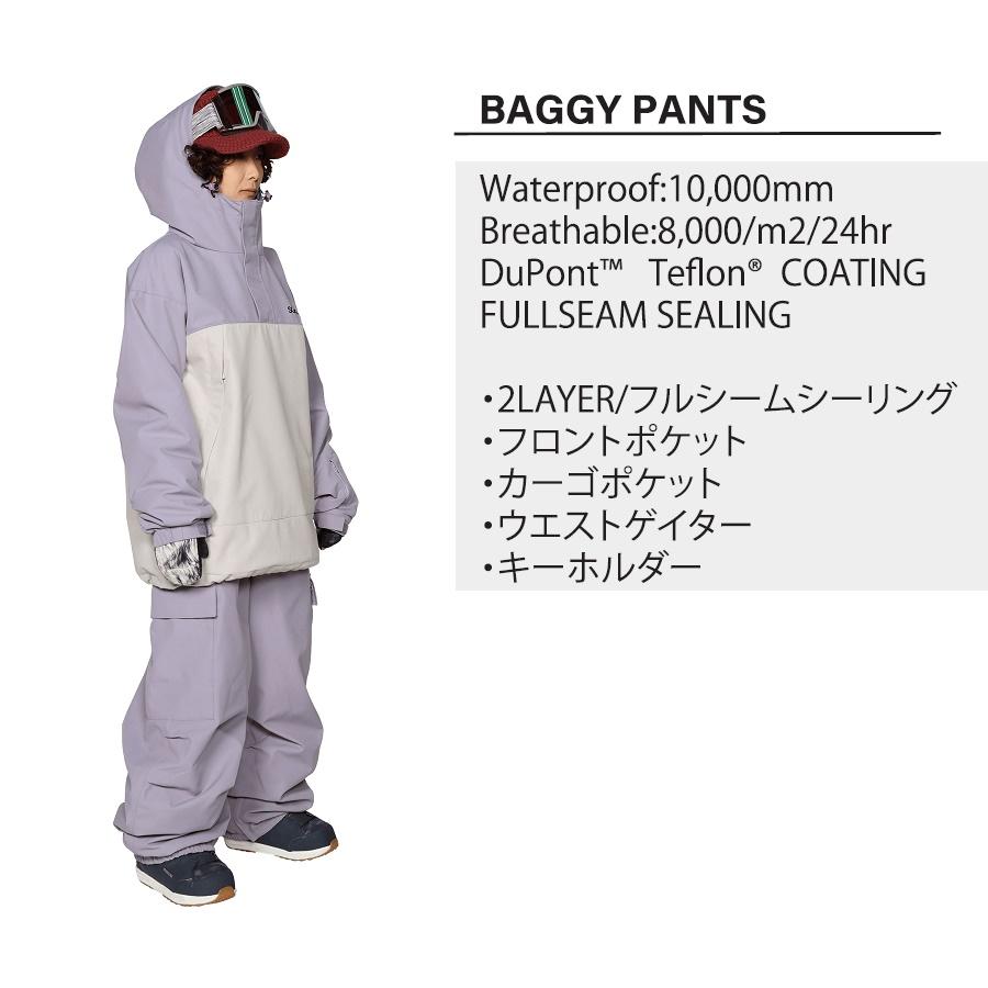 スノーボードウエア　M　SCAPE　ズボン SCAPE（エスケープ） 24-25 SCAPE ウェア BAGGY PANTS スノーボード