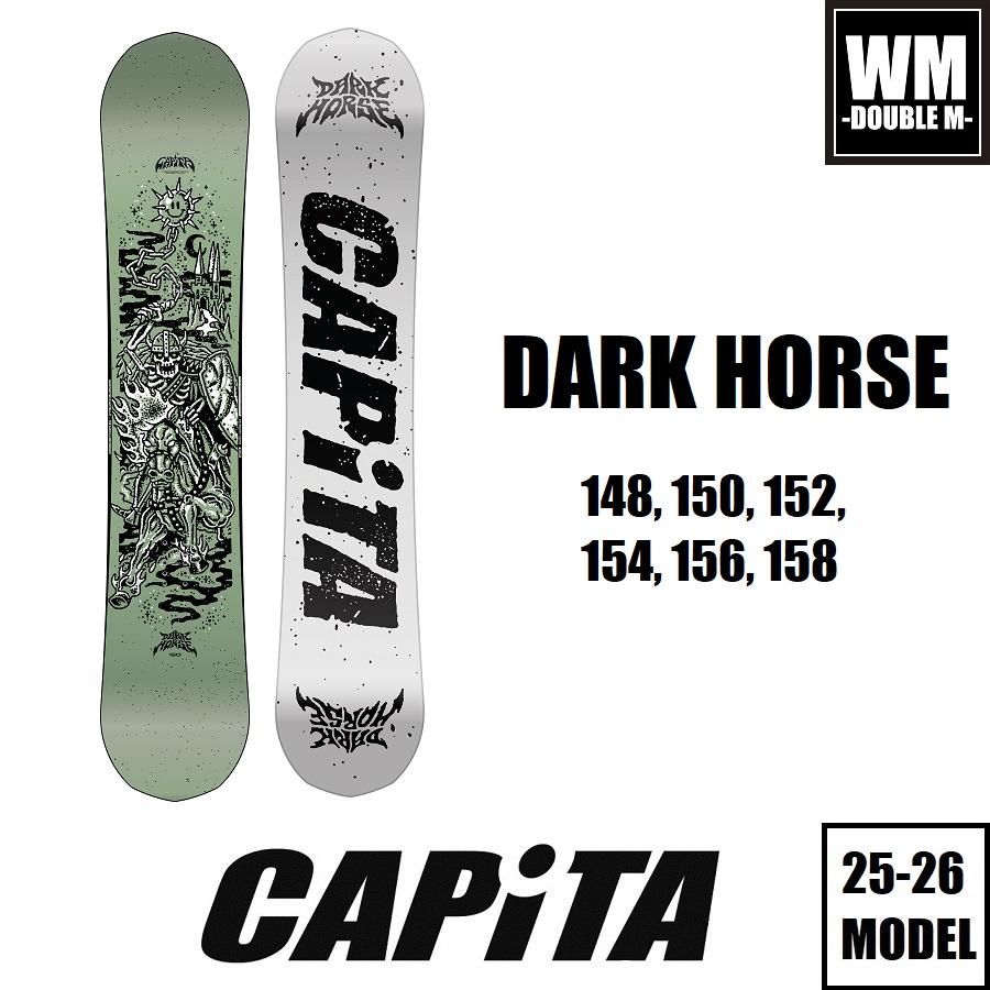 CAPiTA 25-26 CAPiTA DARK HORSE 国内正規品 スノーボード : WM - 通販