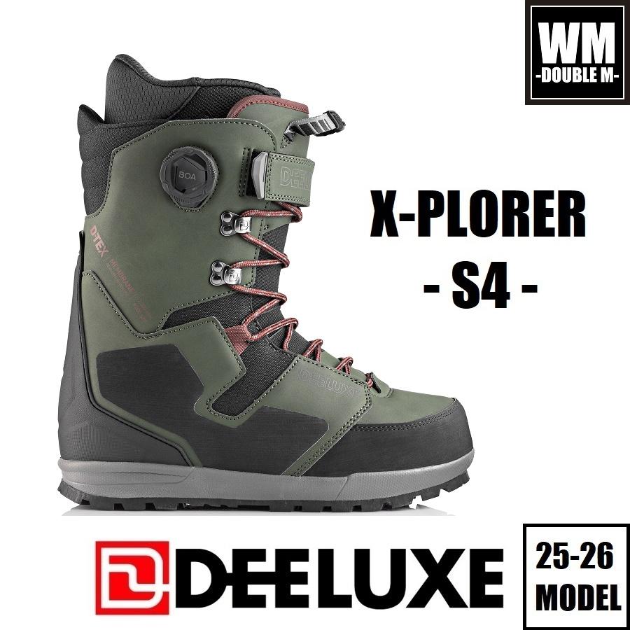 DEELUXE X-PLORER S4 ディーラックス DEELUXE（ディーラックス） 25-26 DEELUXE X-PLORER S4 - 国内正規品