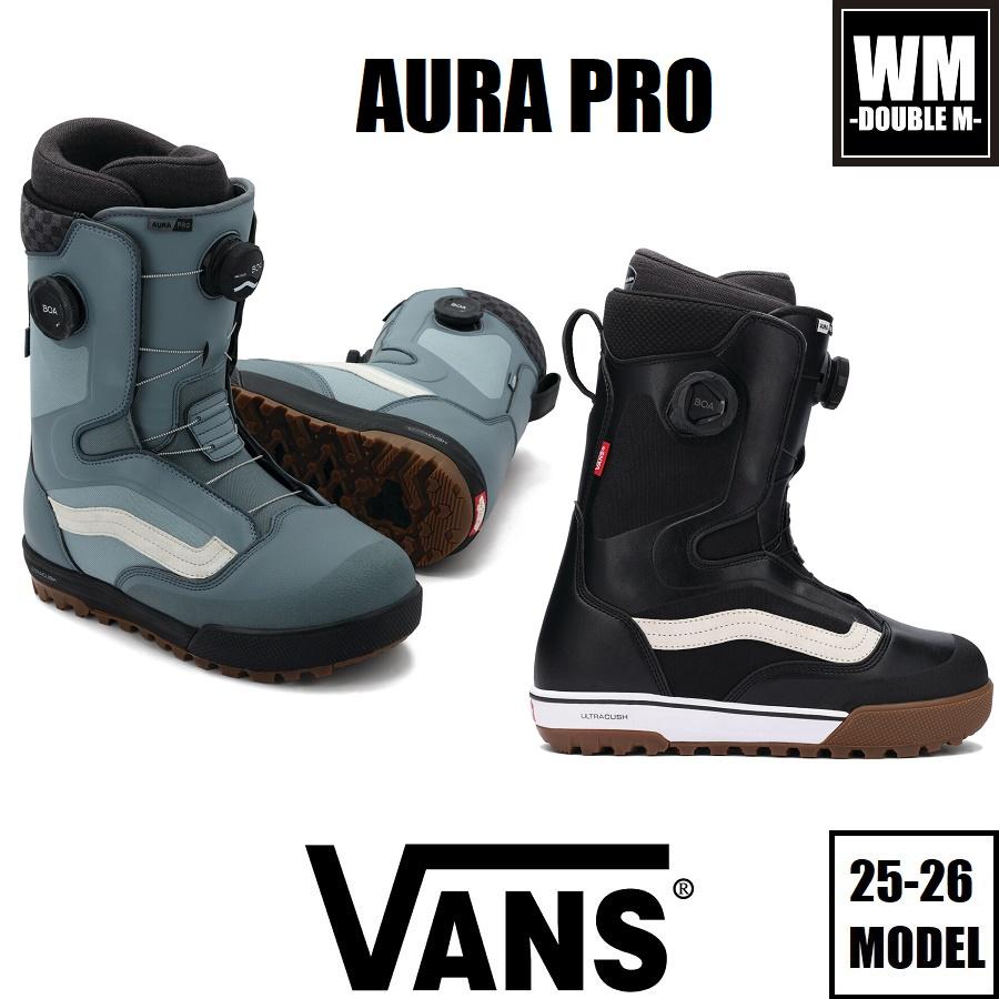 スノーボード VANS AURA 26cm VANS 25-26 AURA PRO - 国内正規品 スノーボード ブーツ 早期