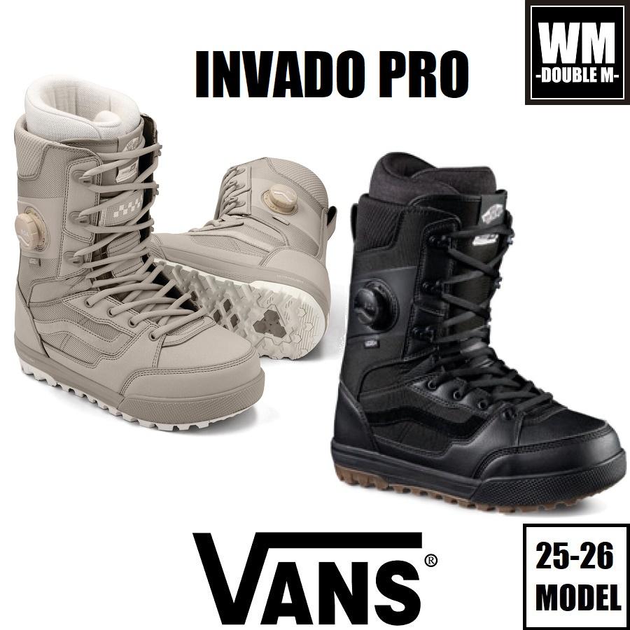 VANS - VANS INVADO PRO スノーボードブーツ　26.5 Invado Pro Snowboard Boot in Black / Gum | Vans