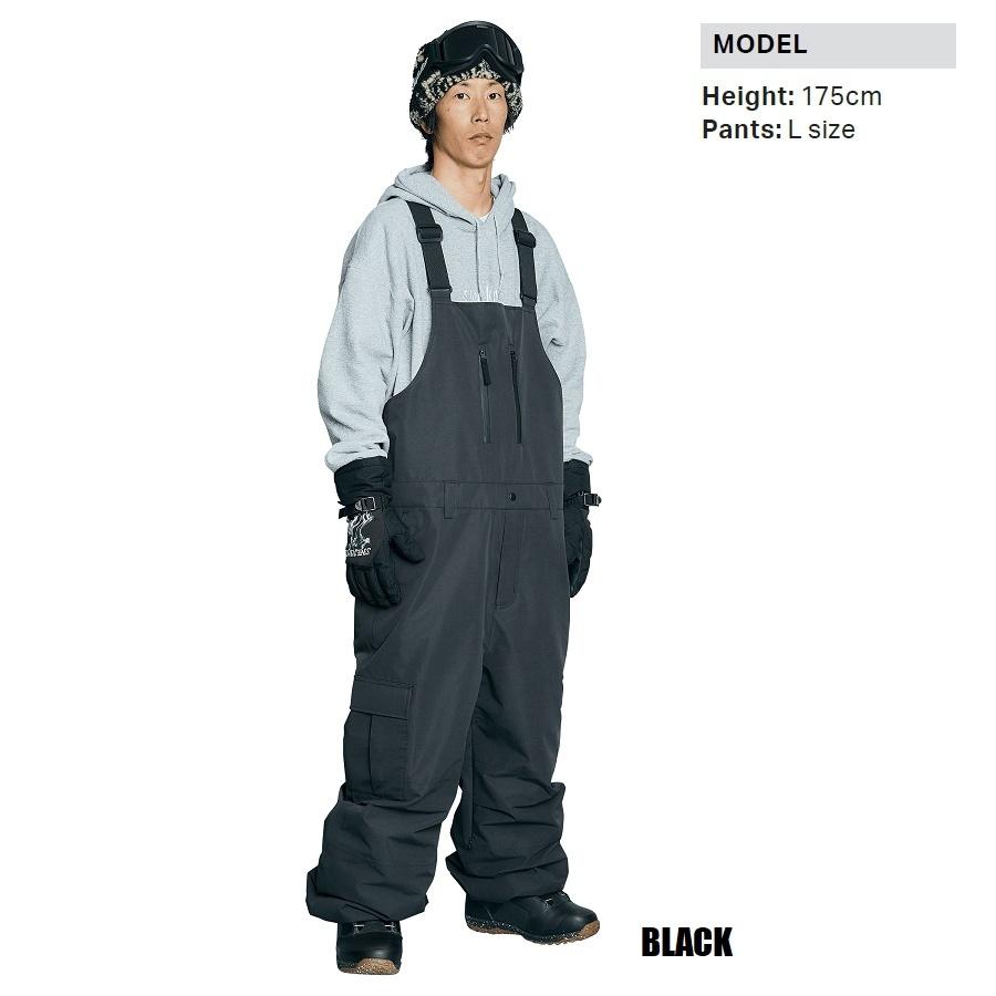 ROME SDS - ROME ビブパンツ&amp;ゴーグル 正規品 23-24 ROME SDS ローム BAGGY CARGO BIB PANTS バギー