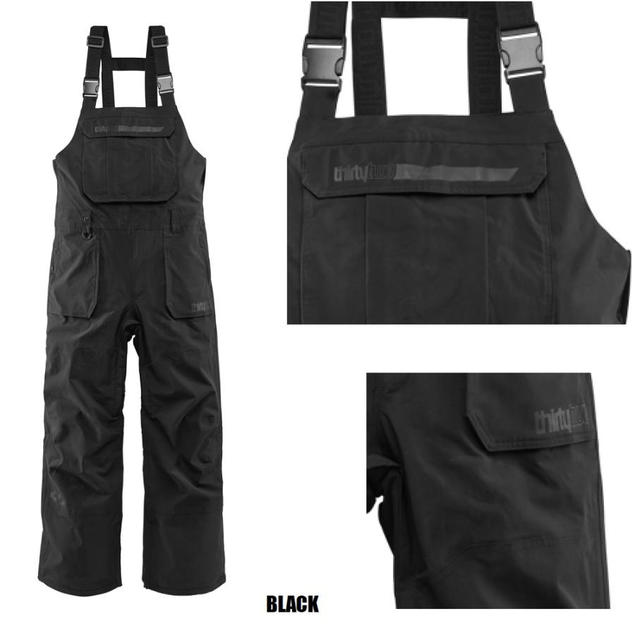 25-26 ThirtyTwo ウェア BASEMENT BIB 国内正規品 スノーボード ビブパンツの画像