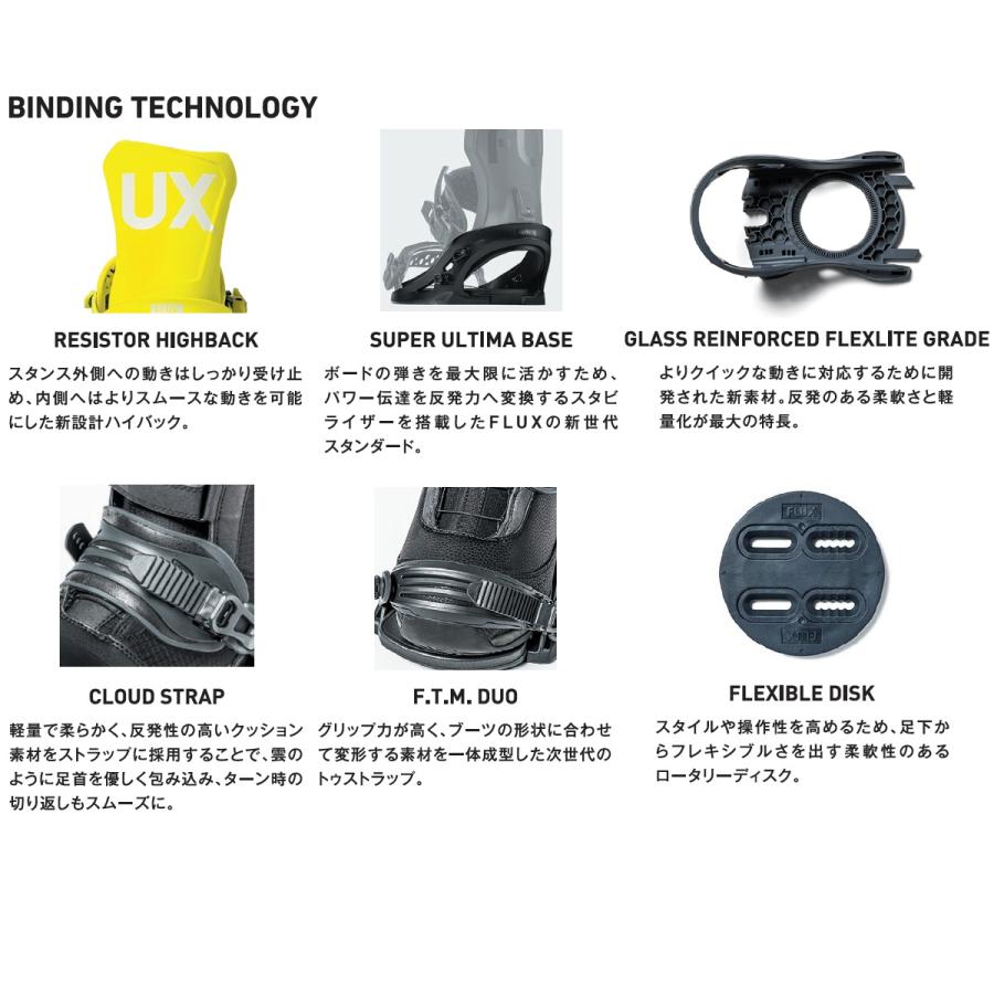 flux DS フラックス　バインディング FLUX BINDINGS（フラックスバインディング） 数量限定 25-26 FLUX
