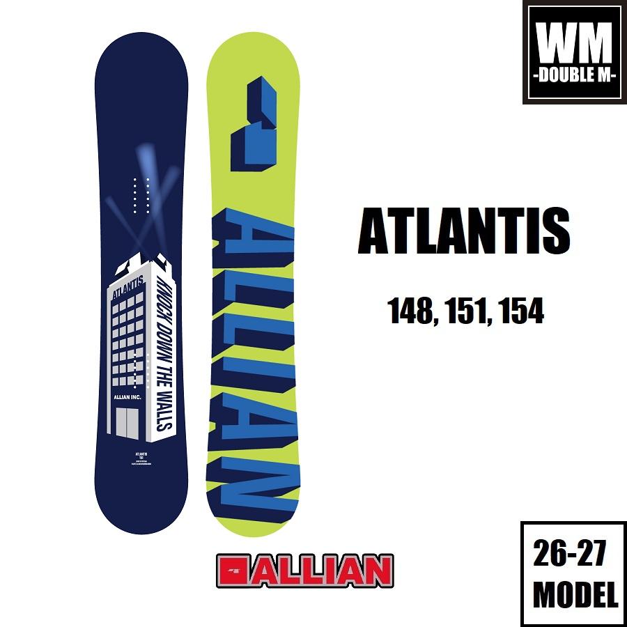 ALLIAN（アライアン） 26-27 ALLIAN ATLANTIS 国内正規品 スノーボード