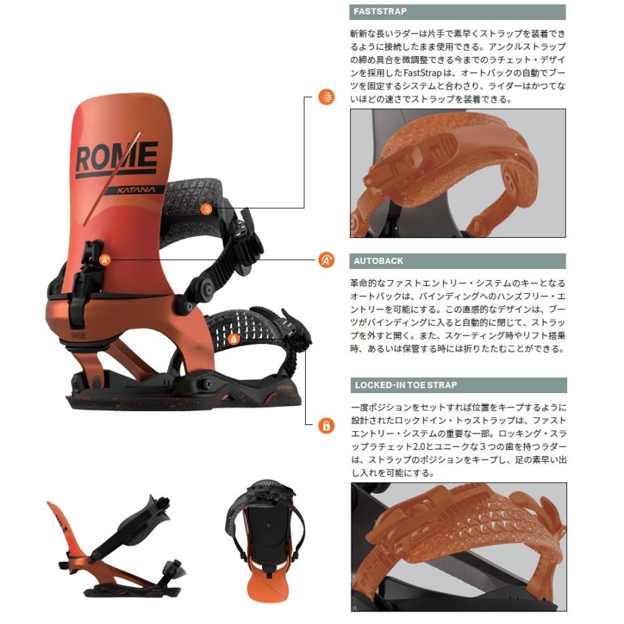 ROME SDS 26-27 ROME KATANA AW FASE 国内正規品 バインディング
