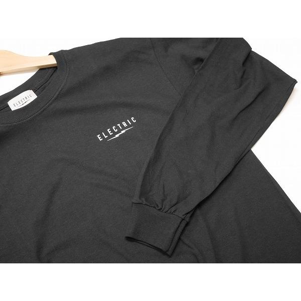 22 ELECTRIC 長袖 Tシャツ UNDER VOLT L/S TEE - BLACK/WHITE - 国内正規品 スノーボード｜wmsnowboards｜03