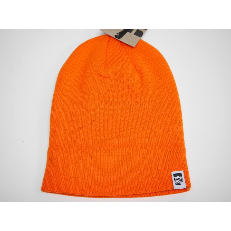 ROME SDS 23 ROME LOGO BEANIE - ORANGE - 国内正規品 スノーボード