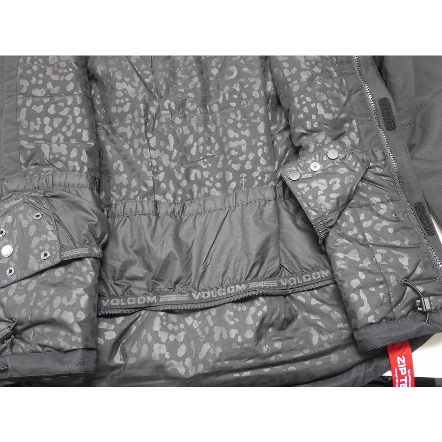 VOLCOM 22-23 ウェア BOLT INS JACKET - BLACK レディース VOLCOM 22-23 ウェア BOLT INS JACKET - BLACK レディース
