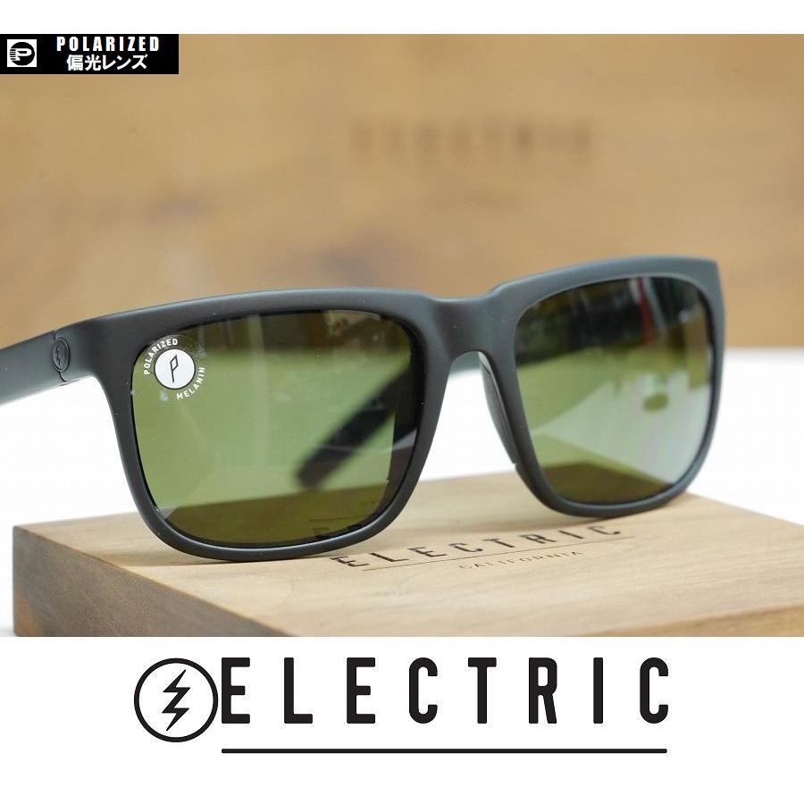 KNOXVILLE-S 偏光サングラス マットブラック ELECTRIC エレクトリック サングラス KNOXVILLE S/LINE - MATTE