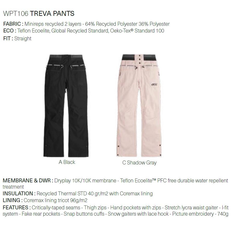 PICTURE ORGANIC CLOTHING 23-24 レディース ウェア Ws TREVA PICTURE ORGANIC CLOTHING 23-24 レディース ウェア Ws TREVA