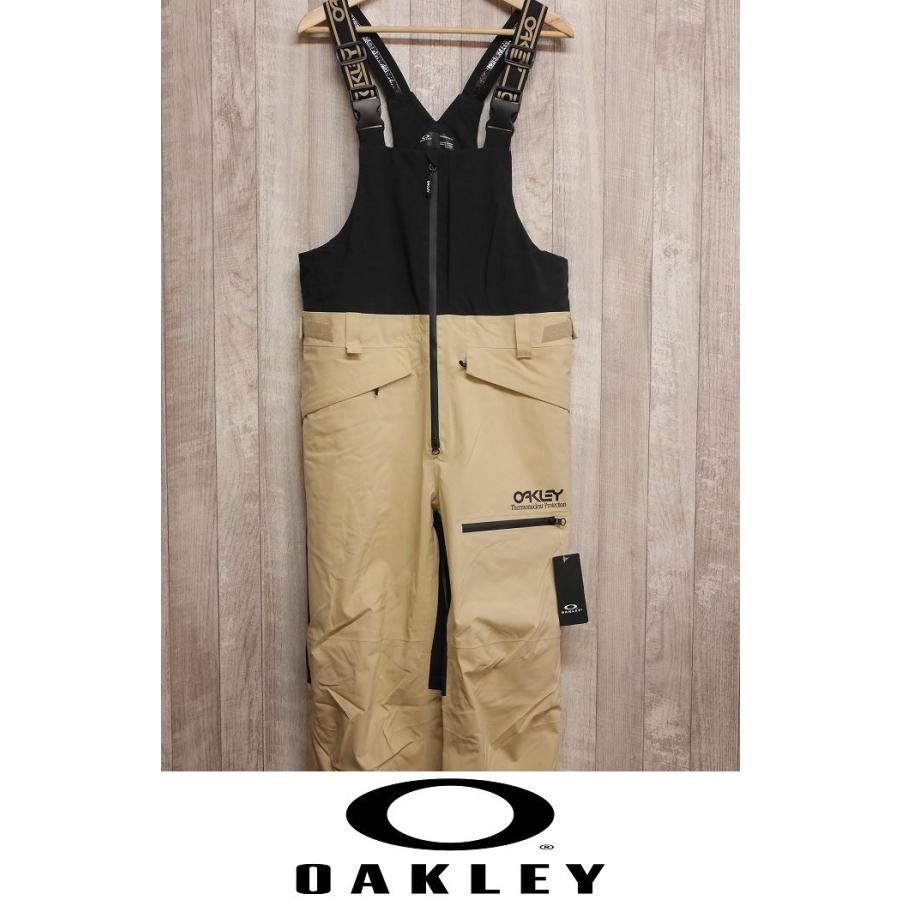 2324 OAKLEY ウェア TNP SHELL BIB HUMUS スノーボード ビブパンツ 国内正規品M 33371WM