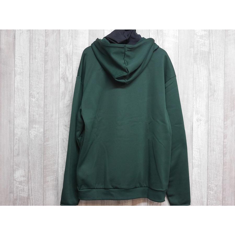 24 OAKLEY 撥水 パーカー RIDER LONG 2.0 HOODIE - HUNTER GREEN/AMBER YELLOW - 国内正規品 スノーボード｜wmsnowboards｜02