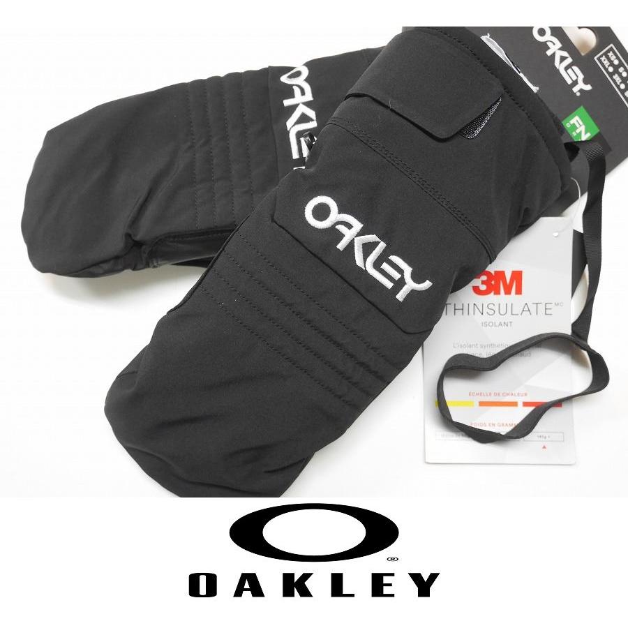 24 OAKLEY オークリー スノーボード グローブ B1B MITTENS BLACKOUT 国内正規品 ミトン 33452