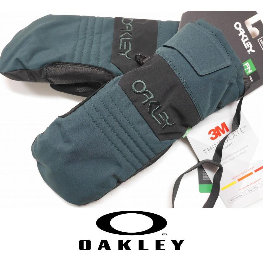 24 OAKLEY オークリー スノーボード グローブ B1B MITTENS HUNTER GREEN 国内正規品 ミトン