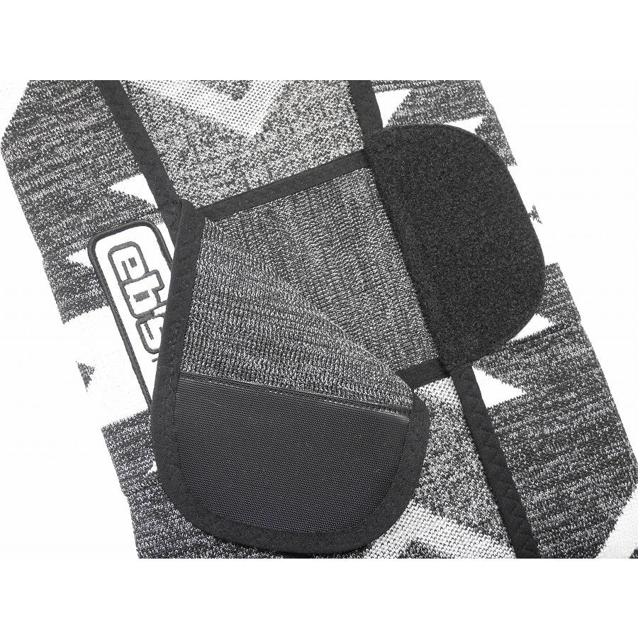 eb's（エビス） 24 ebs ソールカバー KNIT COVER NATIVE - MOKU-BLACK