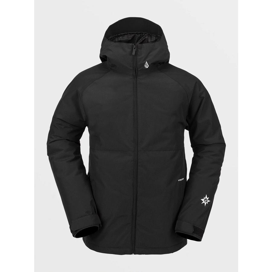 23-24 VOLCOM ウェア 2836 INS JACKET - BLACK スノーボード ジャケット 国内正規品｜wmsnowboards｜03