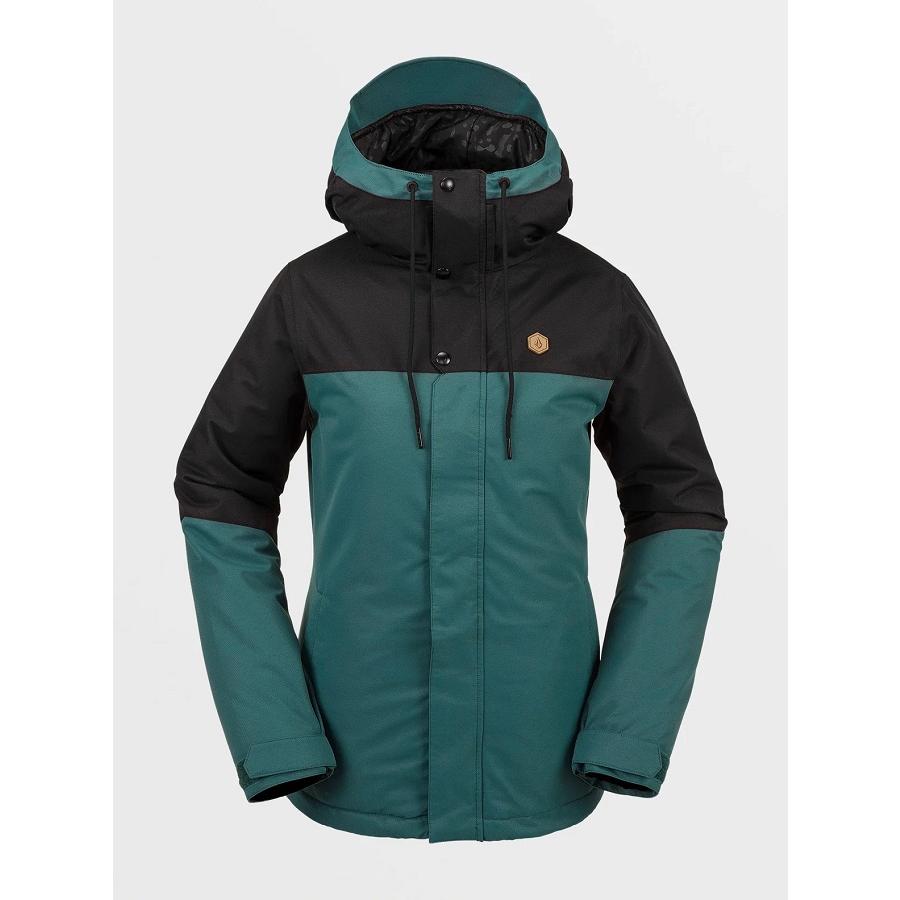 23-24 VOLCOM ウェア BOLT INS JACKET - BALSAM レディース スノーボード ジャケット 国内正規品｜wmsnowboards｜03