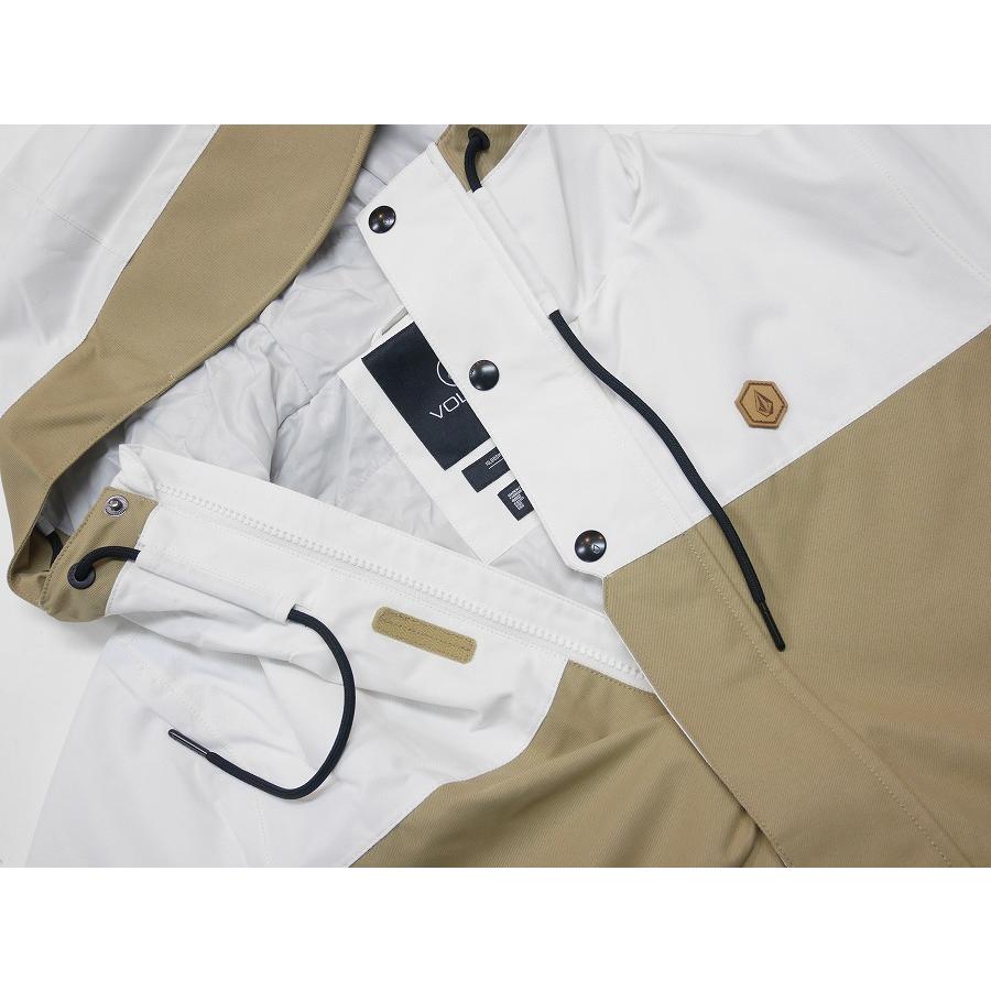 VOLCOM 23-24 ウェア BOLT INS JACKET - DARK KHAKI レディース VOLCOM 23-24 ウェア BOLT INS JACKET - DARK KHAKI レディース