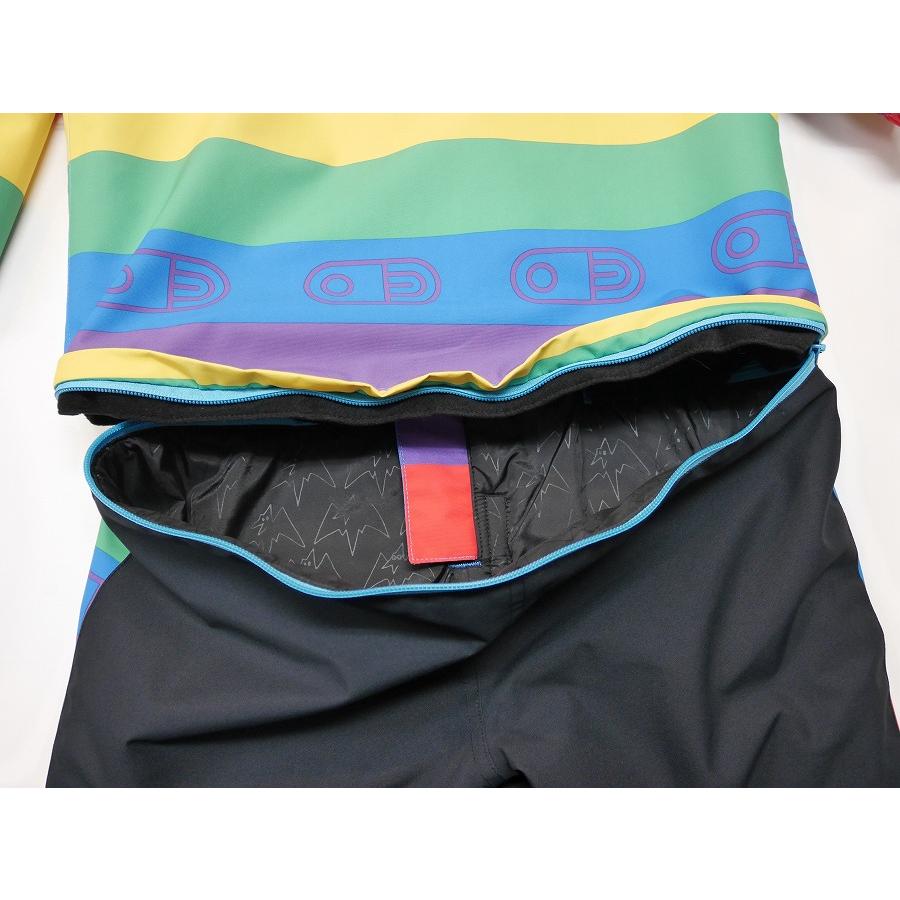 23-24 AIRBLASTER 子供用 ウェア YOUTH FREEDOM SUIT - Rainbow 国内