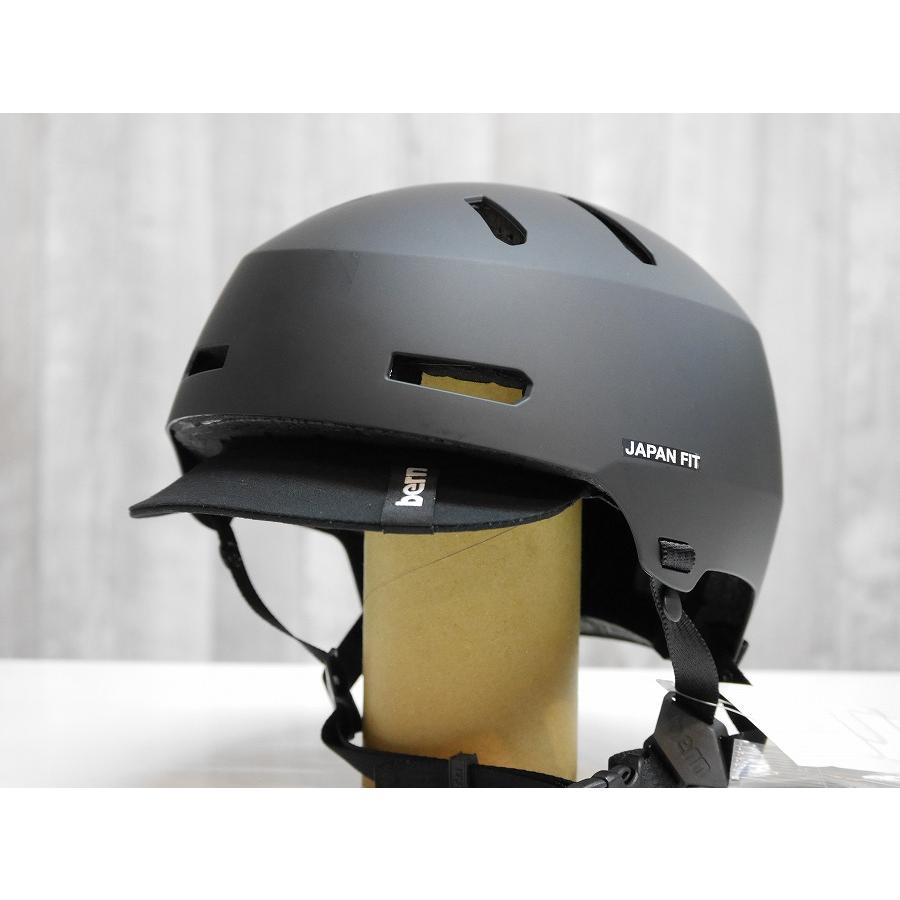 bern ヘルメット MACON VISOR 2.0 - Matte Black ALL SEASON bern ヘルメット MACON VISOR 2.0 - Matte Black ALL SEASON
