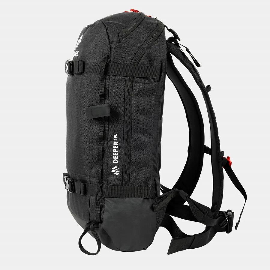 JONES DSCNT 25L ブラックバックパック Amazon.co.jp: JONES スノーボード DSCNT 25L バックパック, ブラック
