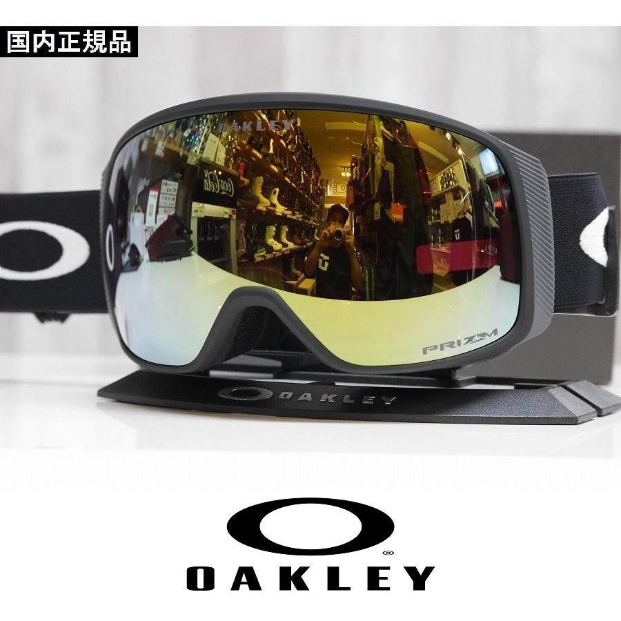 OAKLEY オークリー FLIGHT TRACKER L  フライトトラッカー　エル  MATTE BLACK  PRIZM SAGE GOLD IRIDIUM OO7104-60 オークリーゴーグル OAKLEY（オークリー） 25 OAKLEY ゴーグル FLIGHT TRACKER L - MATTE