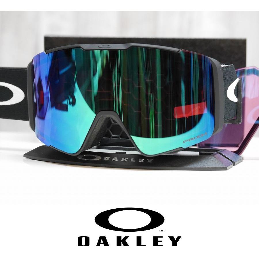 OAKLEY 25 オークリー ゴーグル LINE MINER PRO L - MATTE BLACK PRIZM 