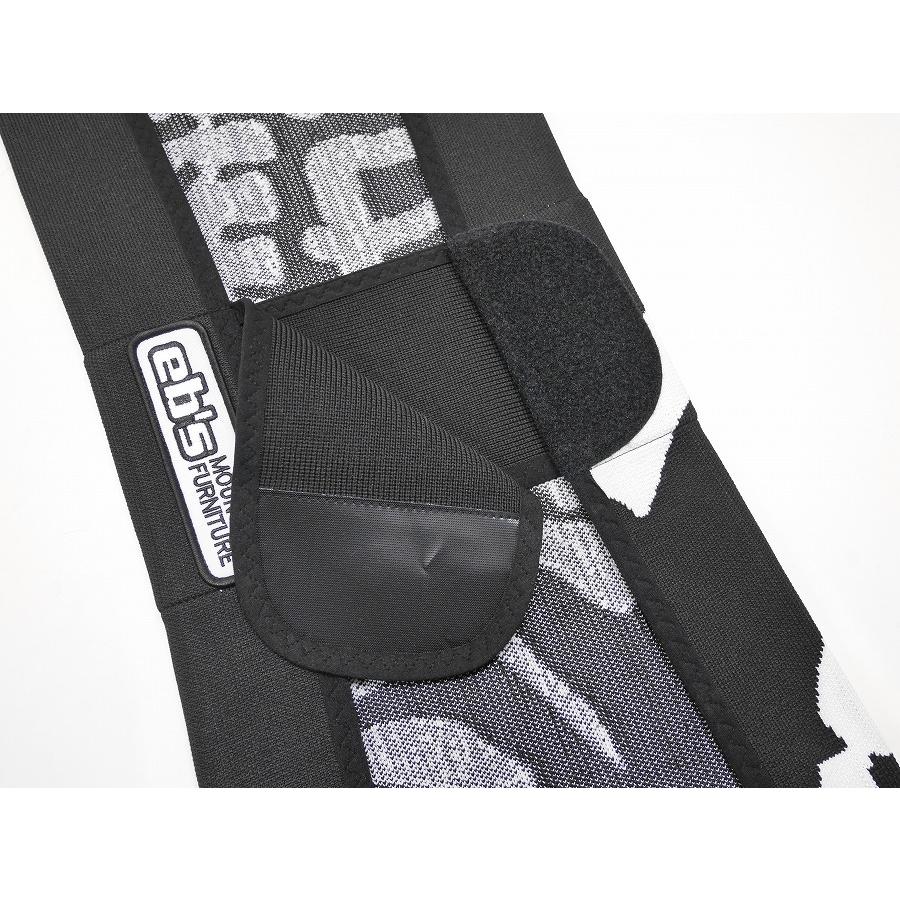 25 ebs KNIT COVER DINOSAUR ニットカバー ソールカバー eb's（エビス） 25 ebs ソールカバー KNIT COVER DINOSAUR - BLACK