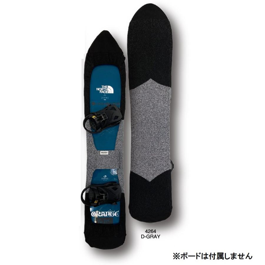 25 Orange オレンジ パウダーボード用 ソールカバー KNIT COVER LONG