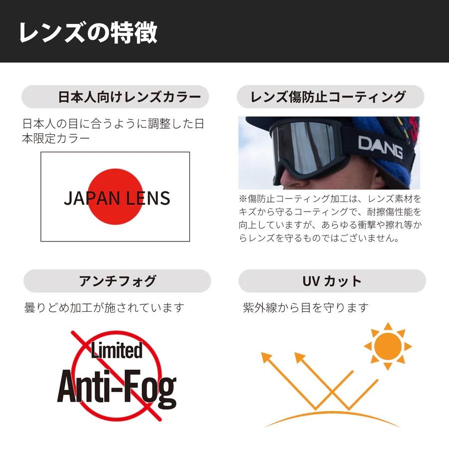 25 DANG SHADES ゴーグル NEW ORIGINAL 2.5 - Matte Black Frame x