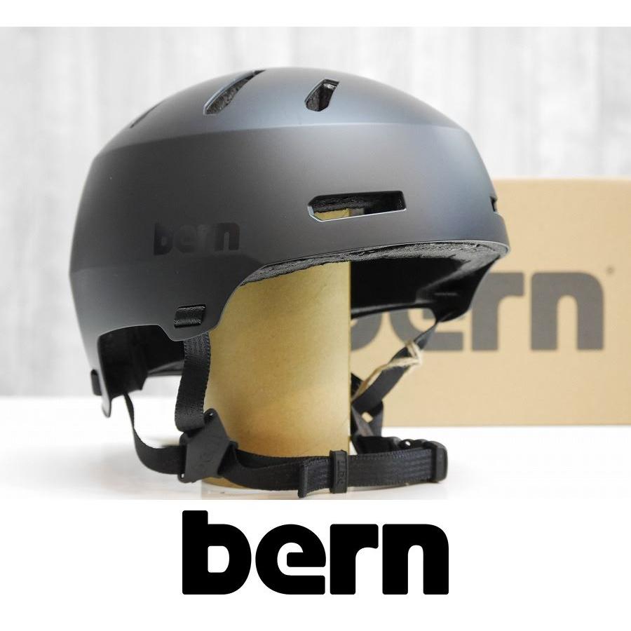 bern Macon 2.0 ヘルメット マットブラック BERN】MACON 2.0 カラー：matte black バーン ヘルメット HELMET