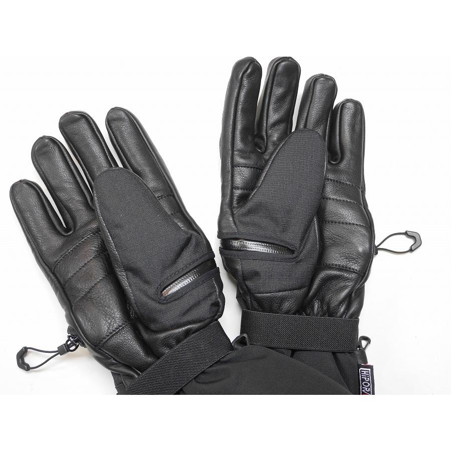 26 DEATHGRIP スノーボード グローブ WEREWOLF GLOVE LONG CUT - Black