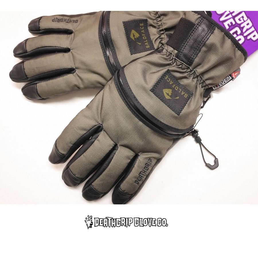 （美品）25-26 DEATHGRIP Baldface デスグリップ グローブ 26 DEATHGRIP スノーボード グローブ BALDFACE WEREWOLF GLOVE