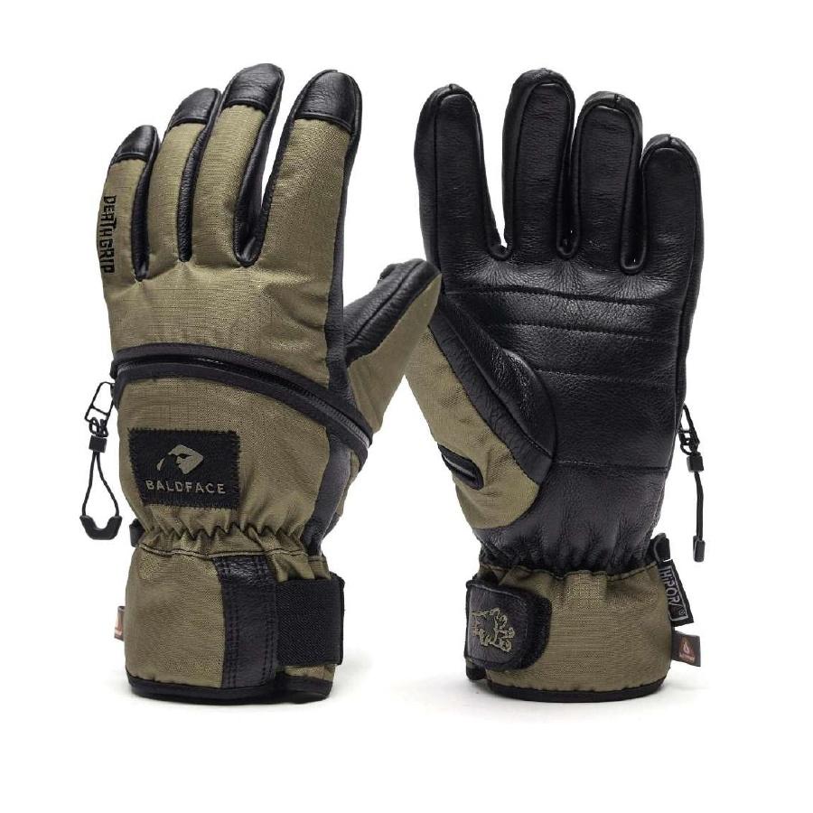 （美品）25-26 DEATHGRIP Baldface デスグリップ グローブ 26 DEATHGRIP スノーボード グローブ BALDFACE WEREWOLF GLOVE