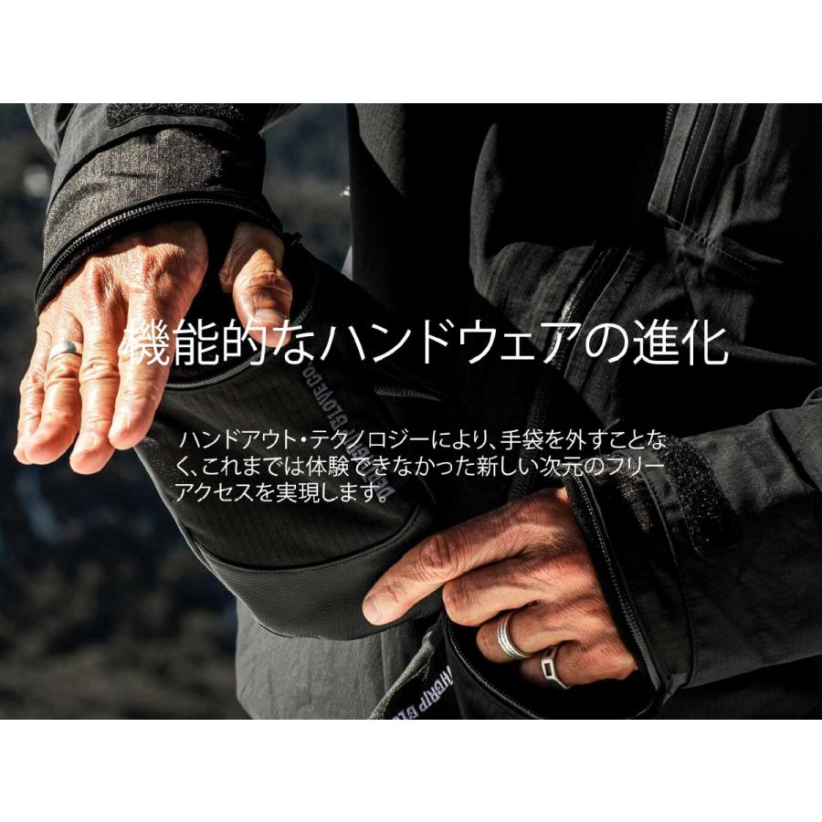 26 DEATHGRIP スノーボード グローブ WEREWOLF MITT LONG CUT - Black