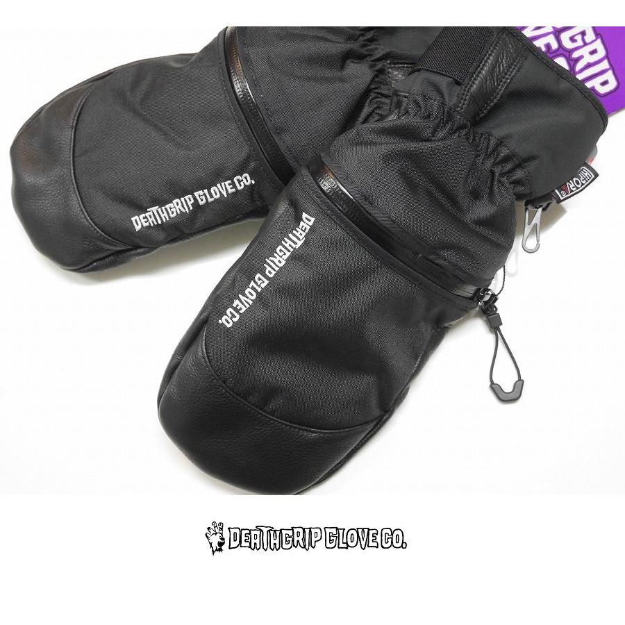 26 DEATHGRIP スノーボード グローブ WEREWOLF MITT - Black 国内正規