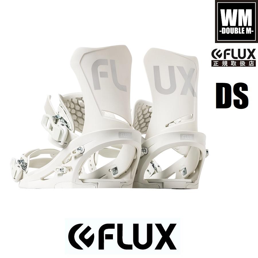 24-25 FLUX DS ホワイト M（未使用）スノーボードビンディング FLUX BINDINGS（フラックスバインディング） 24-25 FLUX DS - WHITE