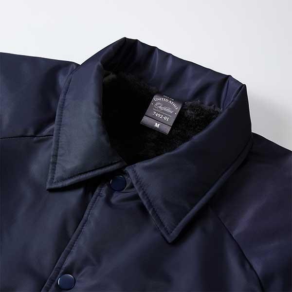 コーチ ジャケット 上着 アウター 厚手 裏ボア 撥水 防風 防寒 保温