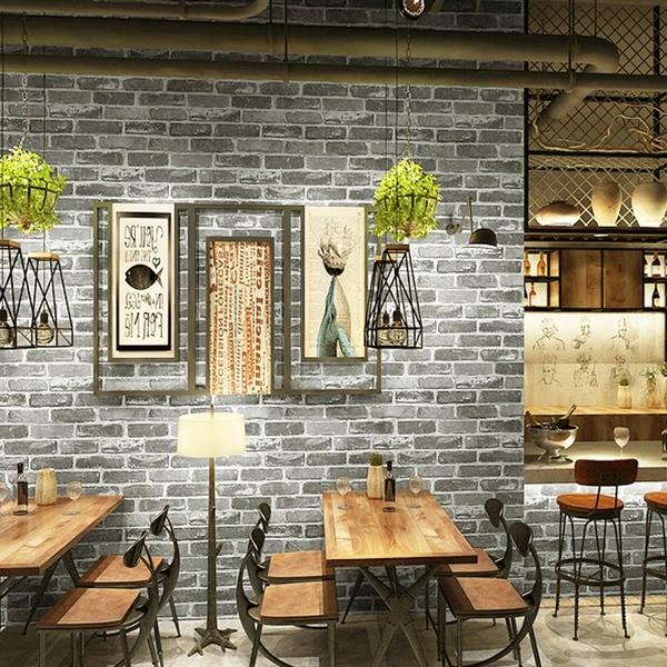 品質のいい ウォジック 30枚組 17 灰色レンガ ブリック グレー ビンテージ風 クッションレンガシート 壁 クッションシート 壁紙 おしゃれ 壁紙