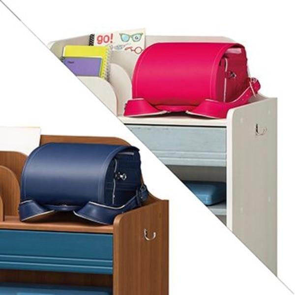 レビューで送料無料 ランドセルラック 収納棚 浅型タイプ ダークブラウン 幅627mm ランドキッズ 子供部屋 リビング プレゼント 高級感 Cafeduberry Com